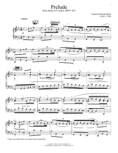 Prelude, BWV 823 (Download) 