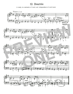 Bourree, BWV 996 von Johann Sebastian Bach (Download) 