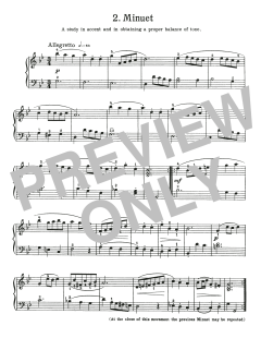 Minuet In G Minor, BWV Anh. 115 von Christian Petzold (Download) 