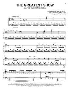 The Greatest Show von Benj Pasek (Download) 