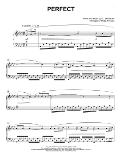 Perfect von Ed Sheeran (Download) 