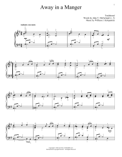 Away In A Manger von Traditional (Download) 