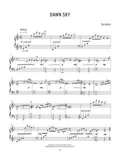 Dawn Sky von Ola Gjeilo (Download) 