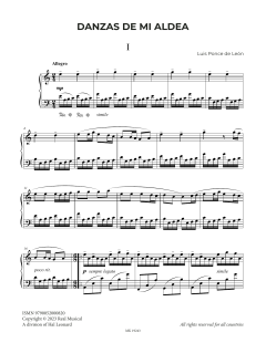 Danzas de Mi Aldea von Luis Ponce de León (Download) 