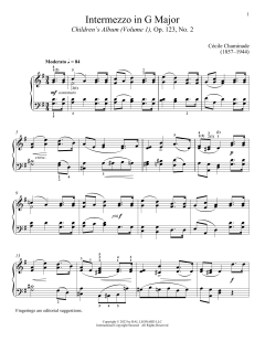 Intermezzo von Cécile Chaminade (Download) 