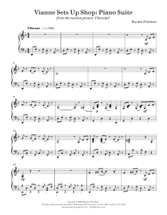Vianne Sets Up Shop: Piano Suite von Rachel Portman (Download) 