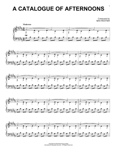 A Catalogue Of Afternoons von Max Richter (Download) 