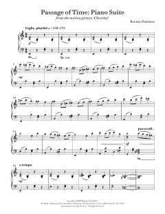 Passage Of Time: Piano Suite von Rachel Portman (Download) 