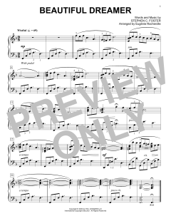 Beautiful Dreamer von Stephen C. Foster (Download) 