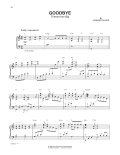 Goodbye (Theme from BIG) (Download) 