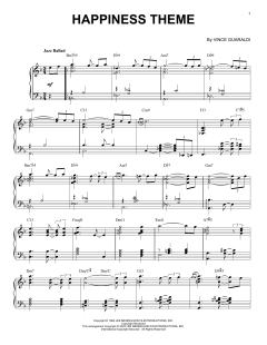 Happiness Theme [Jazz version] von Vince Guaraldi (Download) 