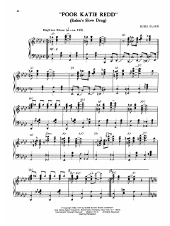 Poor Katie Redd (Eubie's Slow Drag) (Download) 