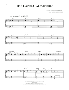 The Lonely Goatherd [Jazz version] von Richard Rodgers (Download) 