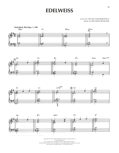 Edelweiss [Jazz version] von Richard Rodgers (Download) 