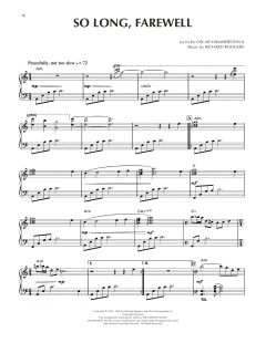 So Long, Farewell [Jazz version] von Richard Rodgers (Download) 