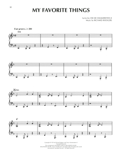 My Favorite Things [Jazz version] von Richard Rodgers (Download) 