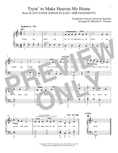 Tryin' To Make Heaven My Home von African-American Spiritual (Download) 