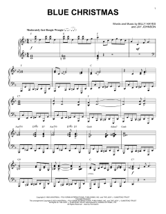 Blue Christmas [Boogie Woogie version] von Elvis Presley (Download) 