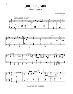 Rinuccio's Aria (Firenze E Come Un Alberto Fiorito) (Download) 