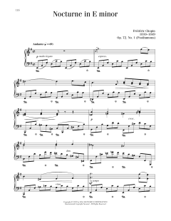 Nocturne, Op. 72, No. 1 von Frédéric Chopin (Download) 