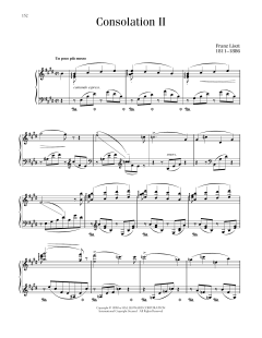Consolation No. 2 In E Major von Franz Liszt (Download) 