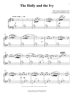 The Holly And The Ivy von 18th Century English Carol (Download) 