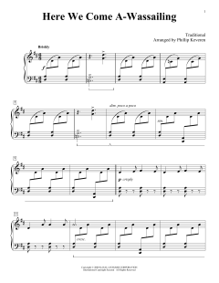 Here We Come A-Wassailing von Traditional (Download) 