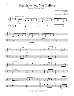 Symphony No. 5, Second Movement Excerpt (Download) 