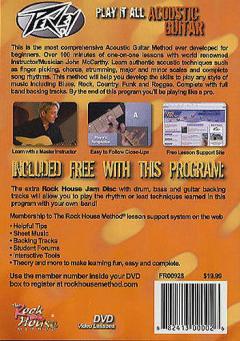 Play It All Acoustic Guitar DVD And CD von John McCarthy 