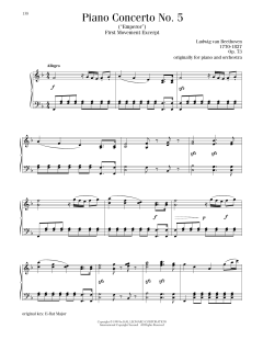 Piano Concerto No. 5 In E-flat Major (Download) 