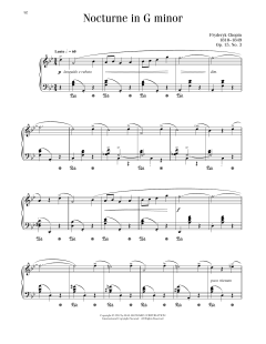 Nocturne In G Minor, Op. 15, No. 3 (Download) 