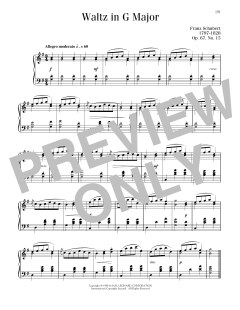 Waltz In G Major, Op. 67, No. 15 (Download) 
