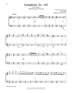 Symphony No. 101 ("The Clock"), Third Movement Excerpt (Download) 