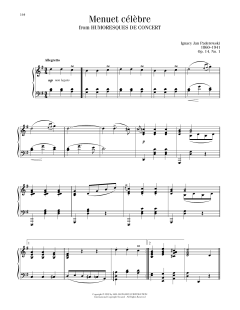 Minuet In G (Menuet) (Download) 