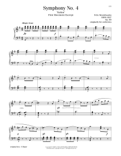 Symphony No. 4 ("Italian"), First Movement Excerpt (Download) 