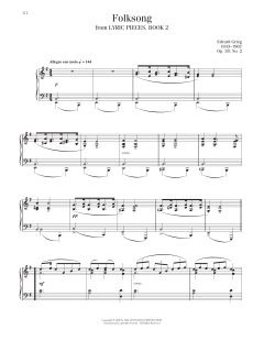 Popular Melody, Op. 38, No. 2 (Download) 