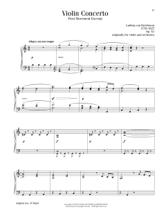 Violin Concerto In D Major, Op. 61 (Download) 