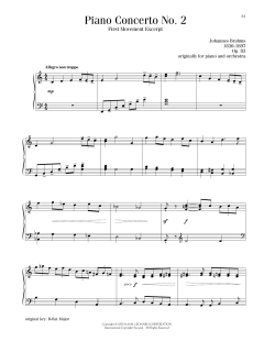 Piano Concerto No. 2, First Movement Excerpt (Download) 