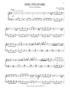 HMS Pinafore, Selected Melodies (Download) 