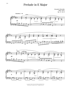 Prelude, Op. 11, No. 9 (Download) 