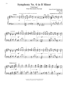Symphony No. 6 in B Minor von Pyotr Il'yich Tchaikovsky (Download) 