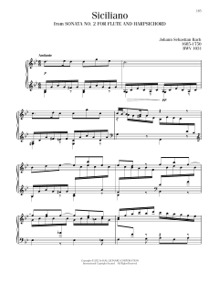 Siciliano, BWV 1031 (Download) 