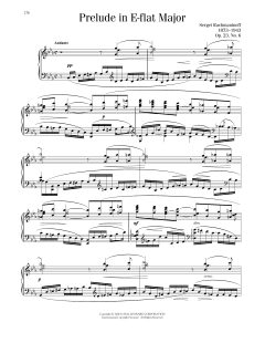 Prelude In E-Flat Major, Op. 23, No. 6 (Download) 
