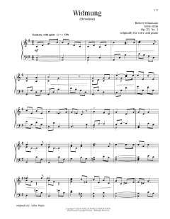 Widmung von Franz Ruckert (Download) 