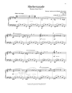 Sheherazade, Themes from Part 1 von Nikolay A. Rimsky-Korsakov (Download) 