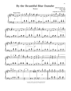 By The Beautiful Blue Danube von Jr., Johann Strauss (Download) 