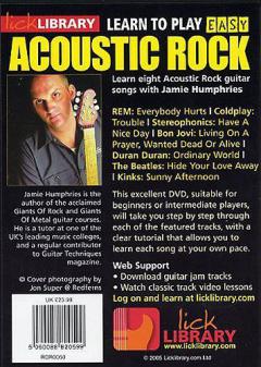 Learn To Play Acoustic Rock Vol. 4 von Jamie Humphries 