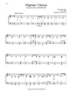 Pilgrims' Chorus von Richard Wagner (Download) 