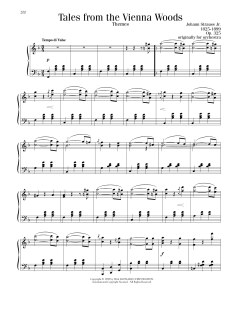 Tales From The Vienna Woods von Jr., Johann Strauss (Download) 