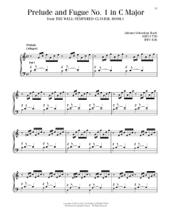 Prelude And Fugue In C Major, BWV 846 (Download) 